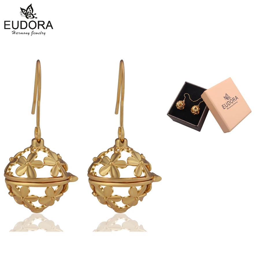 Eudora Золотое кольцо с цветком для 12 миллиметрового колокольчика золотого цвета