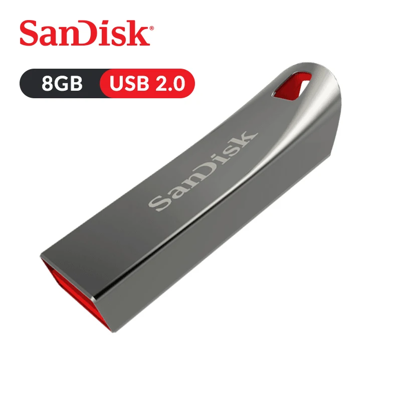 SanDisk USB флеш накопитель Cruzer Force 8 ГБ 16 32 64 высокоскоростной мини 2 0 диск CZ71|USB