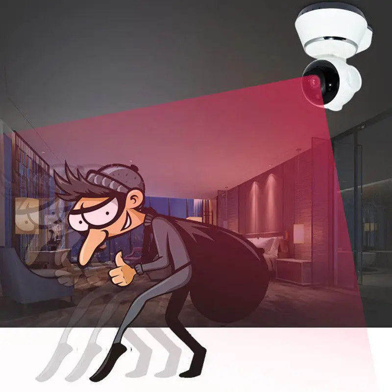 JCWHCAM 720P Сеть безопасности CCTV Wifi камера беспроводная 1 0 мегапиксельная HD цифровая