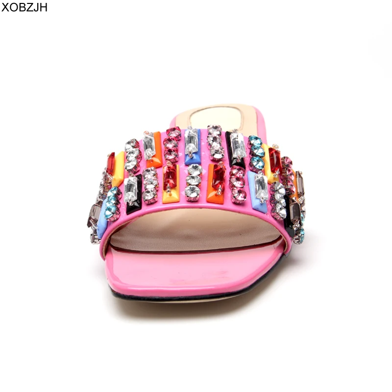 Женская летняя обувь на плоской подошве брендовые дизайнерские кожаные сандалии