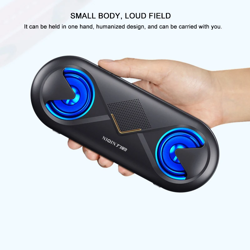 GYKZ 4D колонки сабвуфер бас беспроводные носитель музыки портативный USB привод TF
