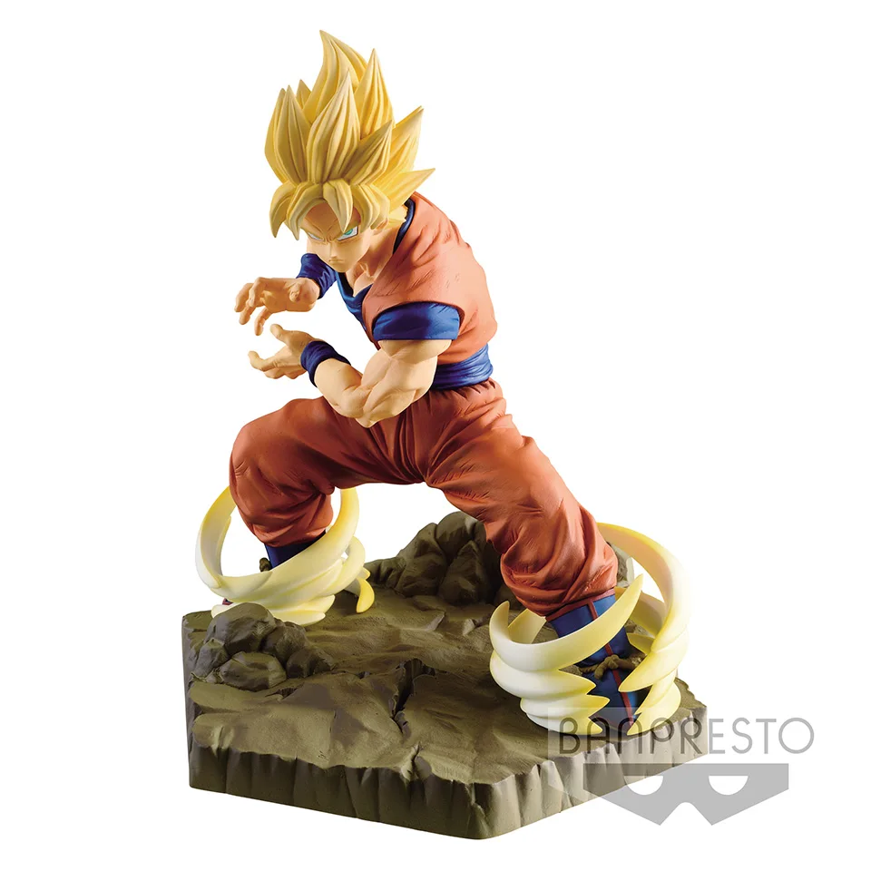 Tronzo Banpresto экшн-фигурка Dragon Ball Z абсолютное совершенство рисунок АПФ SSJ Гоку шорты «Вегета» фигурная модель Jouets - Цвет: Goku