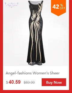 Женское длинное обл.вечер.платье Angel-Fashions, синее длинное облегающее вечернее платье, расшитое градиентными блестками, модель 360 382
