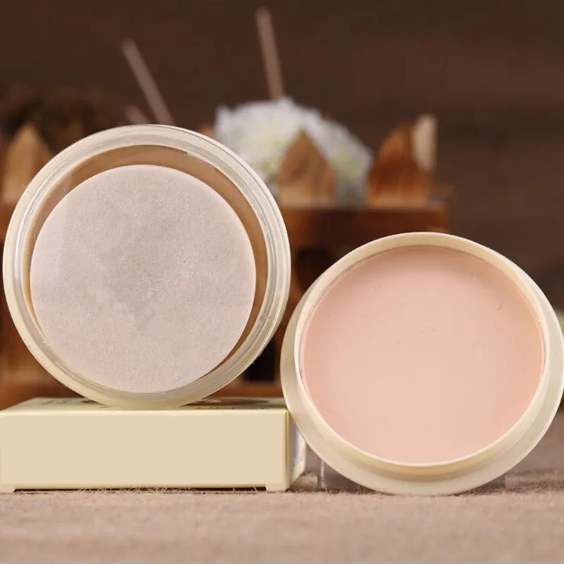 Мода натуральный цвет прессованный Гладкий сухой консилер контроль жирности