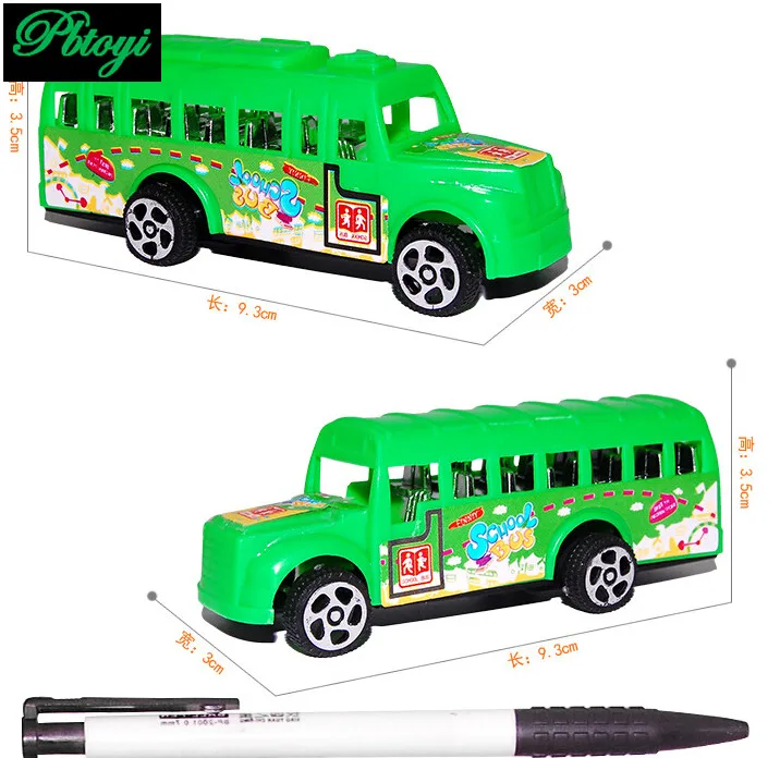 Children's Plastic Toys Wholesale Bus Back To School Mixed Batch Model Luxury 25g PI0701 |