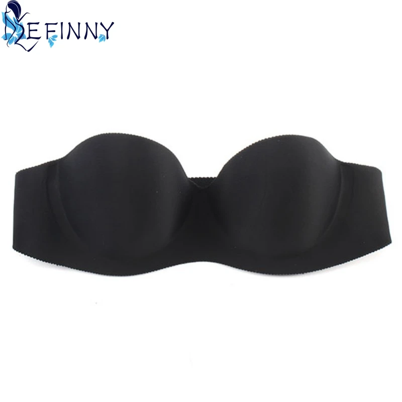 Бюстгальтер пуш ап женский самоклеящийся Невидимый без бретелек с глубоким