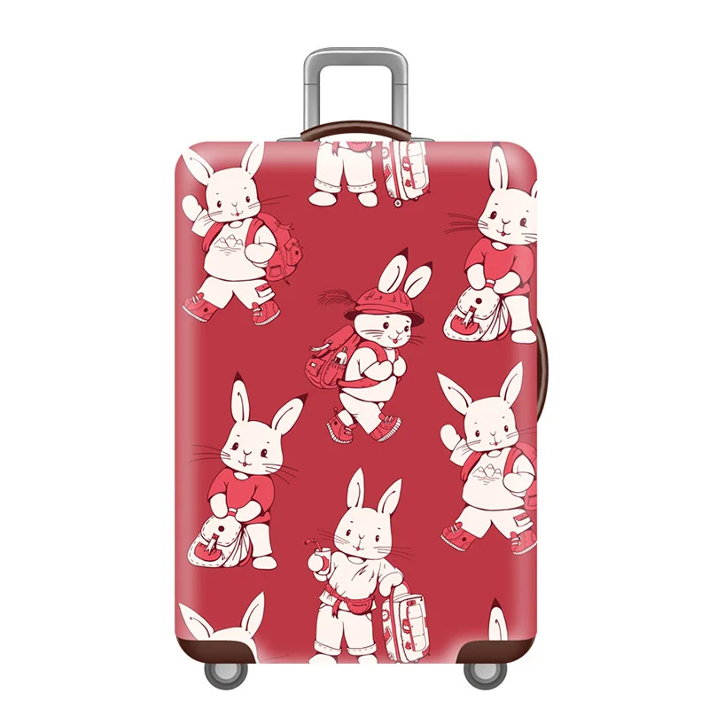 B Luggage Cover Новые защитные чехлы для багажа, эластичный Чехол для багажа, подходит для 18-32 дюймов, чехол Чехол для багажа, аксессуары для путешествий - Цвет: B Luggage Cover