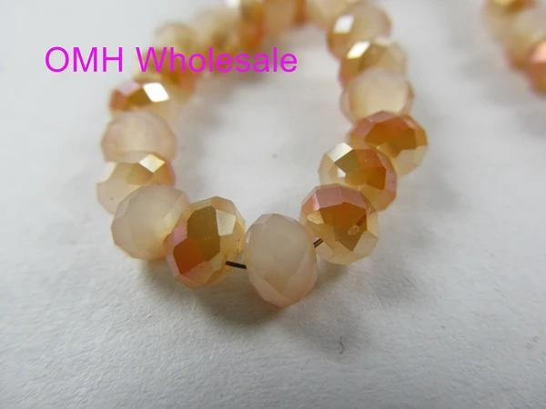 Ювелирные аксессуары OMH оптовая продажа 95 шт. ослепительные бусины овальной