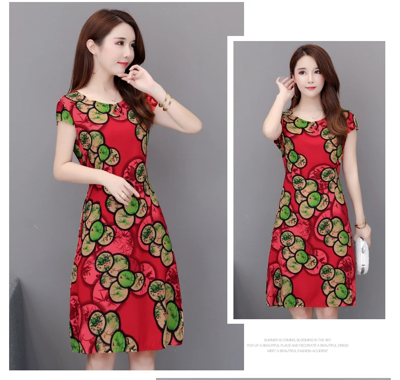 Летнее платье, горячая распродажа, платье с поясом, новинка, акция, vestidos mujer, женское платье с круглым вырезом и коротким рукавом, хлопковый тонкий ремень с принтом