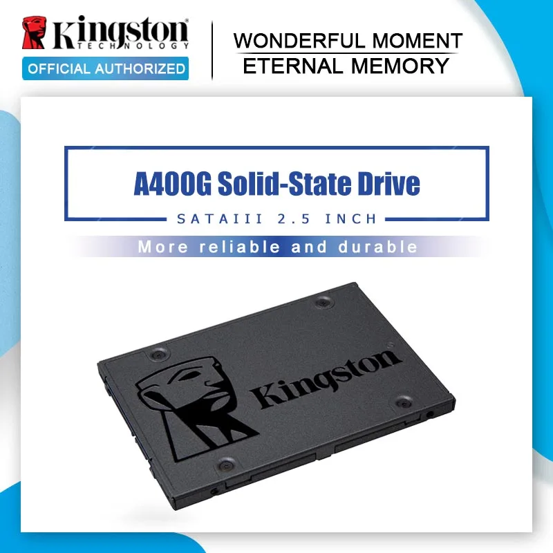 kingston Digital A400 960gb SSD SATA 3 2,5 дюймов Внутренний твердотельный накопитель HDD жесткий диск HD SSD ноутбук PC 960G