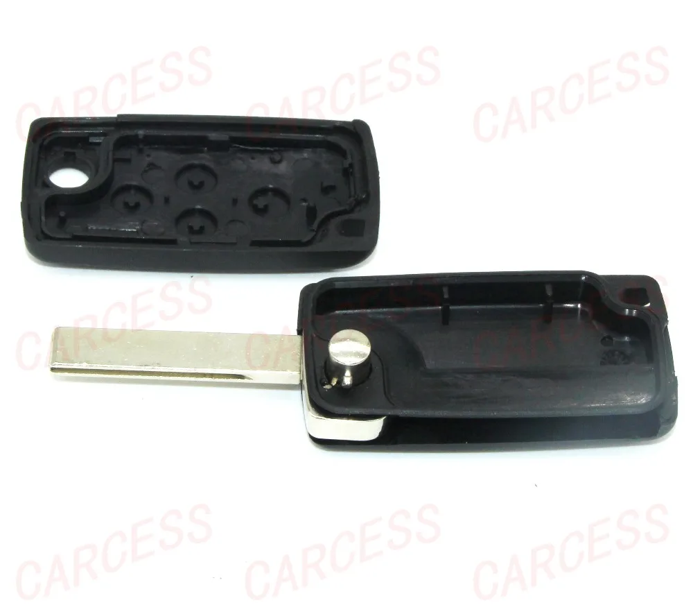 PG04066 Замена 4 кнопки дистанционного ключа ФОБ чехол лезвие для PEUGEOT 1007 CITROEN C8 с