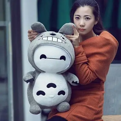 Новинка 2016 унисекс Baymax для детской игрушки Totoro 32 см кукла подушка большая девочка