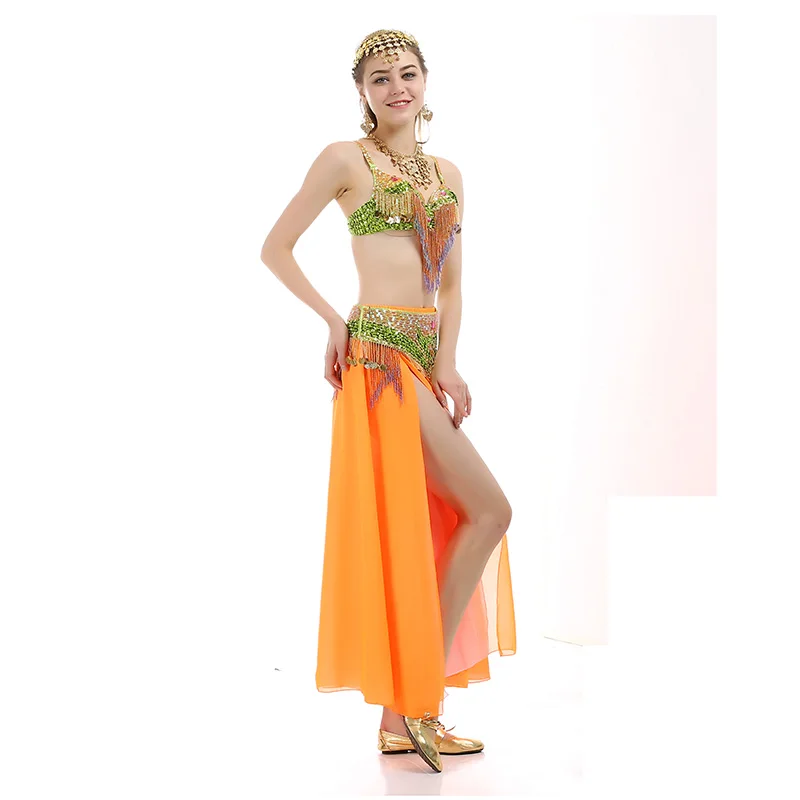 iMucci Gold Coins Tassel Jewelry Belly Dance Show Decoration Accessories Set Stage Dancing Necklace and Drop Earrings | Украшения и