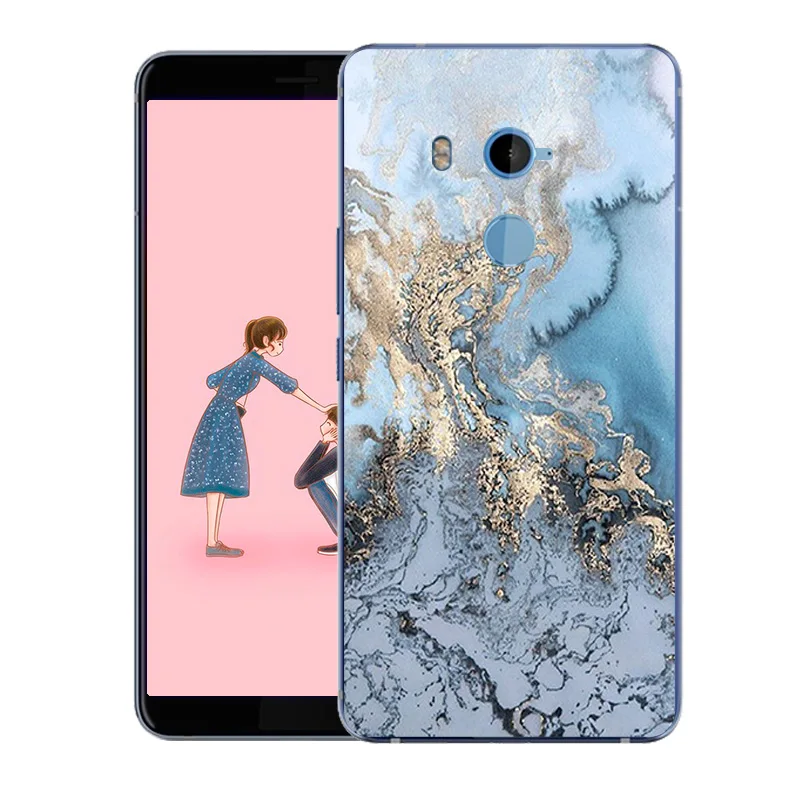 Чехол для HTC U11 Plus/HTC + Модный мягкий чехол из ТПУ с принтом U11Plus/HTC чехлы