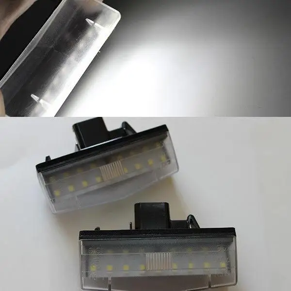 

2x LED License Number Plate Light Lamp Error Free For LEXUS NX200T RX450H CT200H