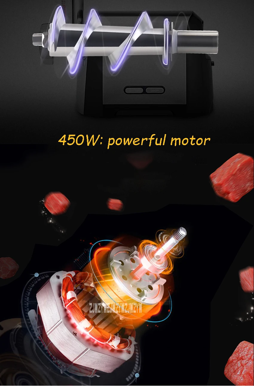 AZ-MG088 промышленная мясорубка многофункциональные, бытовые, электрические мясорубку колбаса писака 450 W