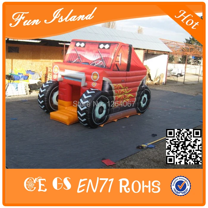 Детский автомобиль надувной Надувной замок с препятствиями/прыжки для