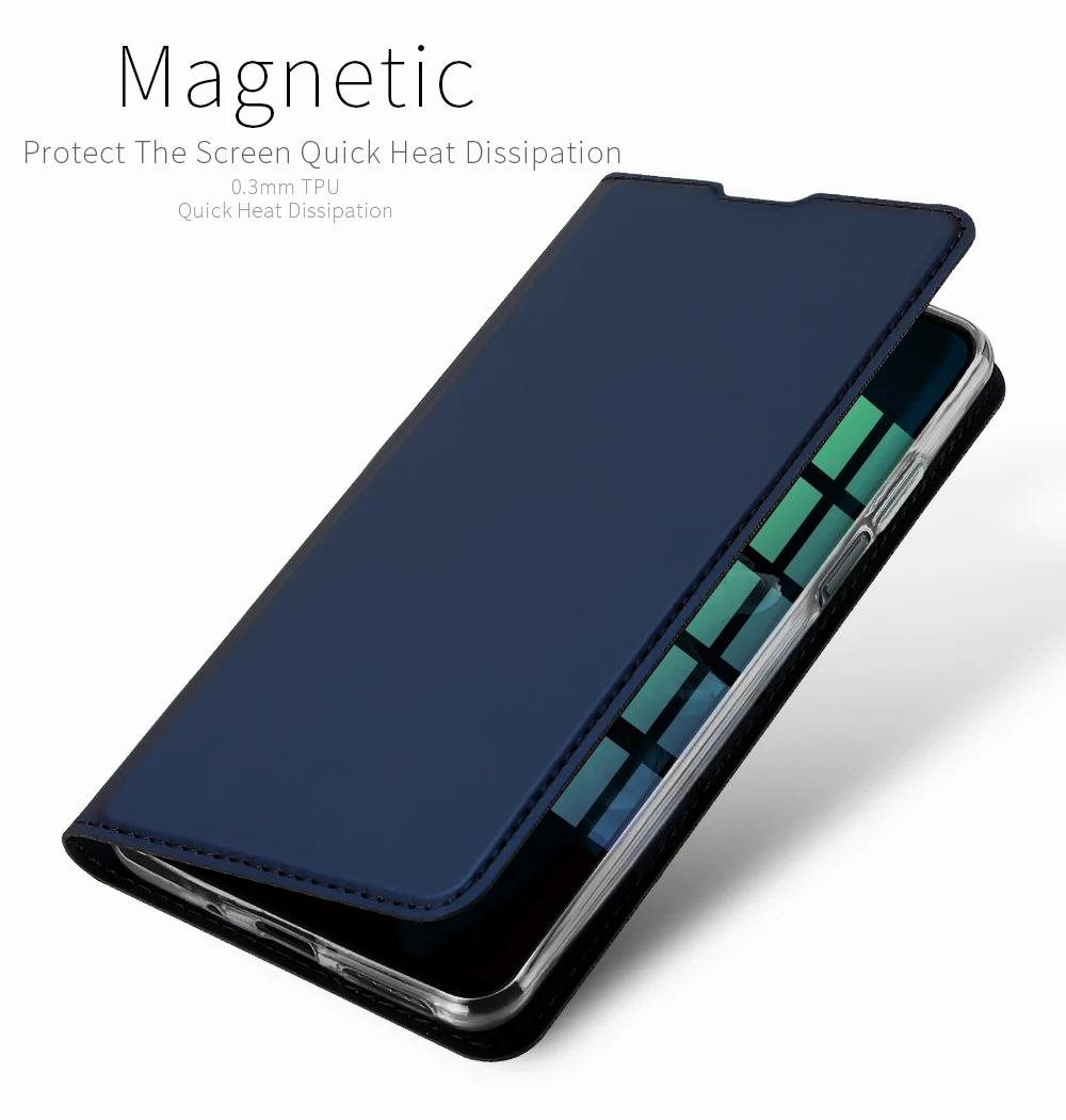 Чехол-книжка для huawei Honor 20 из искусственной кожи и ТПУ, мягкий бампер, ударопрочный защитный чехол с отделением для карт, подставка, чехол для телефона