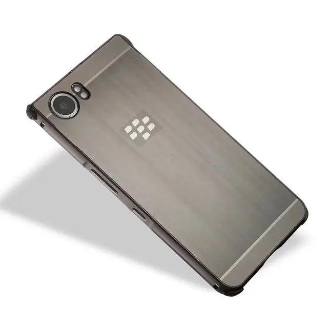 Для BlackBerry KEYone чехол для телефона металлический алюминиевый бампер+ PC акриловый 2 в 1 гибридный Чехол Двойной защитный чехол для KEYone