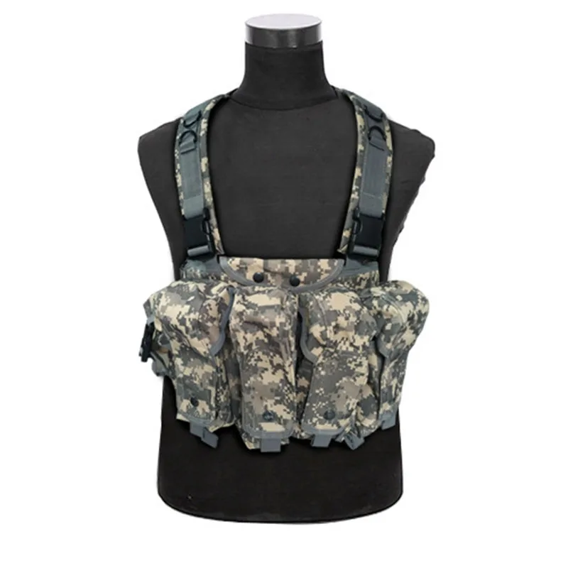acu Camouflage Бренд 800D нейлон военный Универсальный АК Тактический жилет открытый армейский легкий тактический жилет CS Пейнтбол Защитное снаряжение BE50 - Цвет: acu Camouflage