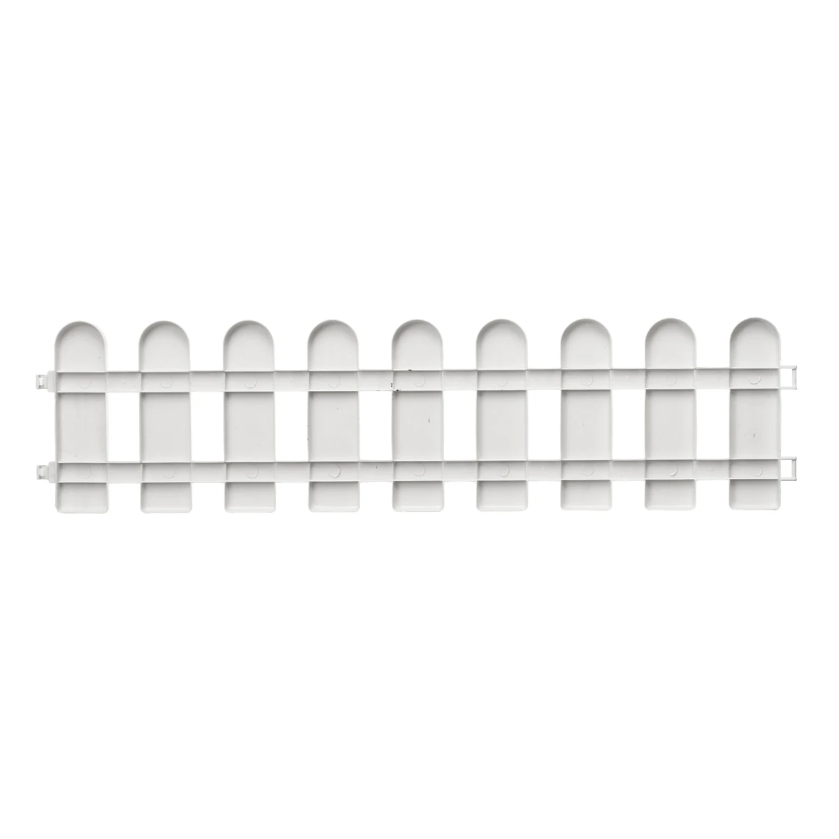 12PCS/Set Garden Lawn Grass Edging Fence Border Panel Plastic Wall Fencing Board Garden Yard Decoration DIY Assemble 3 Sizes