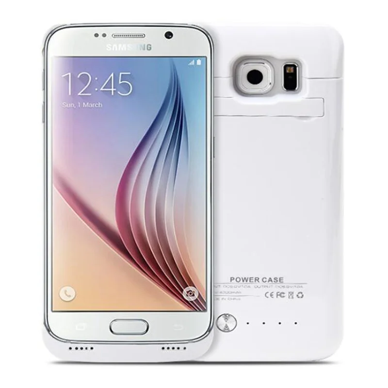 Для samsung Galaxy S6 край Батарея случае GagaKing 4200 мАч внешний Зарядное устройство чехол