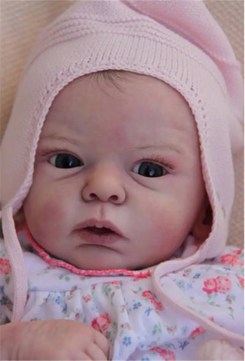 

NPK Real Touch Silicone Vinyl Reborn Doll Kits For 19''-20'' Finished Doll Hot Doll Accessories To DIY Alive Reborn Baby Doll