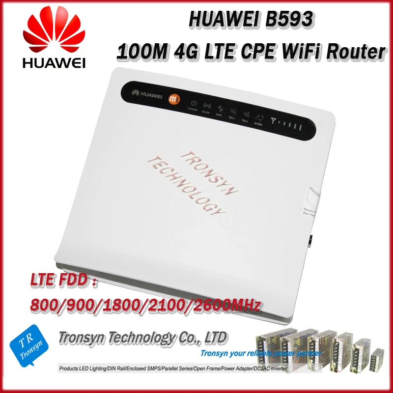 Промышленный Wi Fi роутер Huawei B593 100 Мбит/с 4G LTE CPE|lte cpe|4g lte router wifib593 huawei |