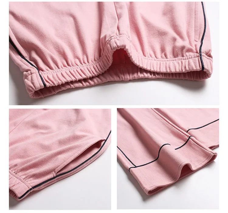 Большие размеры 135 кг 5XL, корейские Симпатичные пижамные комплекты для женщин, повседневная женская одежда для сна из хлопка, зимняя пижама с длинным рукавом, обхват груди 152 см