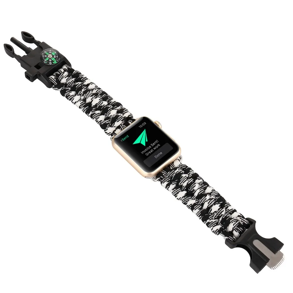 

Outdoor adventure sports strap For Apple Watch 40mm 44mm 38mm 42mm wristband for Apple Watch series 4 3 2 1 iWatch bracelet
