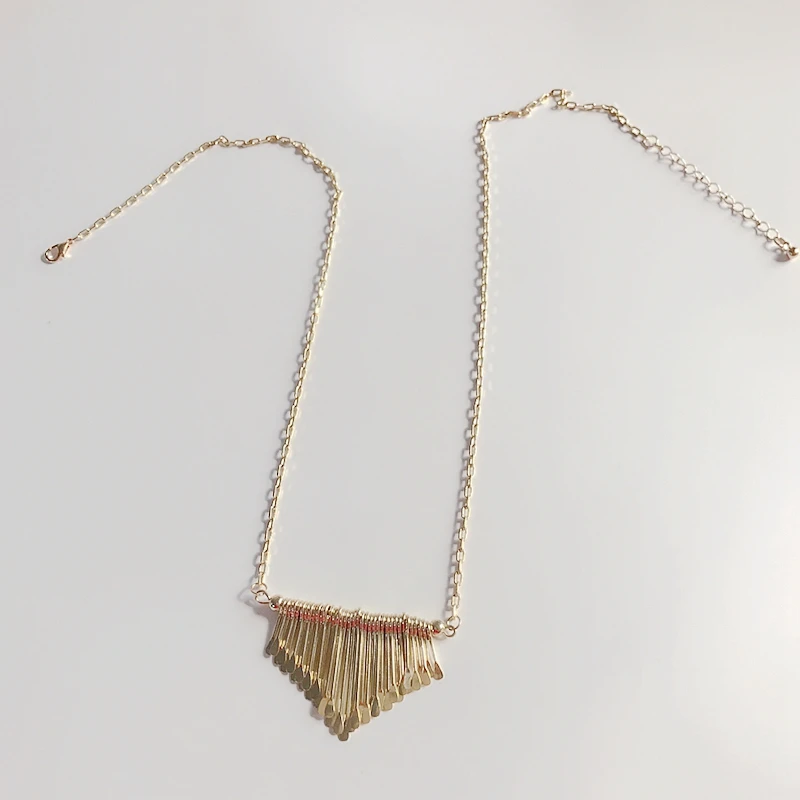 

New Cute Simple Gold Pendant Necklace