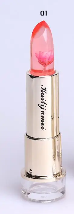 Фирменная новинка, Kailijumei, помада для губ, макияж, волшебный цвет, изменение температуры, увлажняющая яркая губная помада, Уход за губами, 3 цвета - Цвет: 1