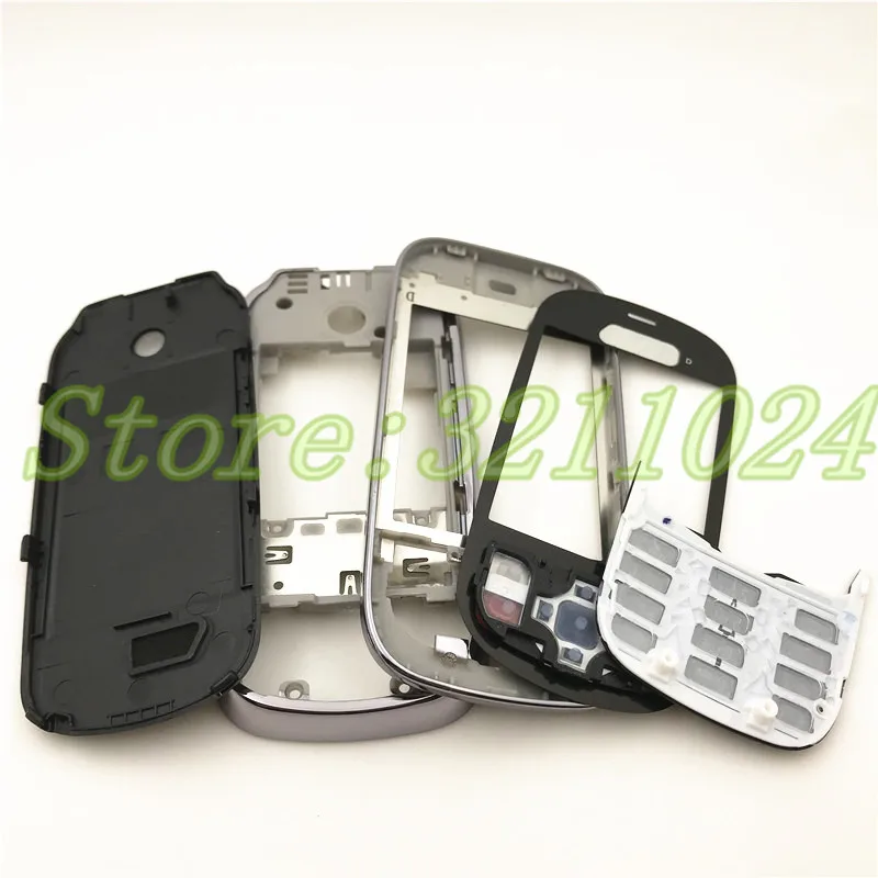 Top Quality New For Nokia 7230 Full Complete Mobile Phone Housing Cover Case+English Keypad +Logo | Housings &amp Frames