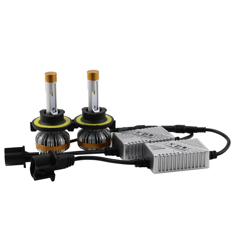 1 компл. H4 HB2 9003 60 Вт 7000LM Z7 светодиодные фары lumiled luxeon зэс 24LED чипы встроенный CANBUS декодер 6000 К Hi/low дальнего