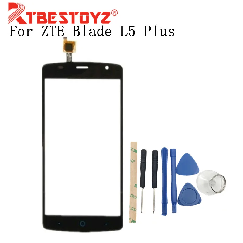 RTBESTOYZ 5 0 ''сенсорный экран дигитайзер для ZTE Blade L5 Plus сенсорная панель стекло