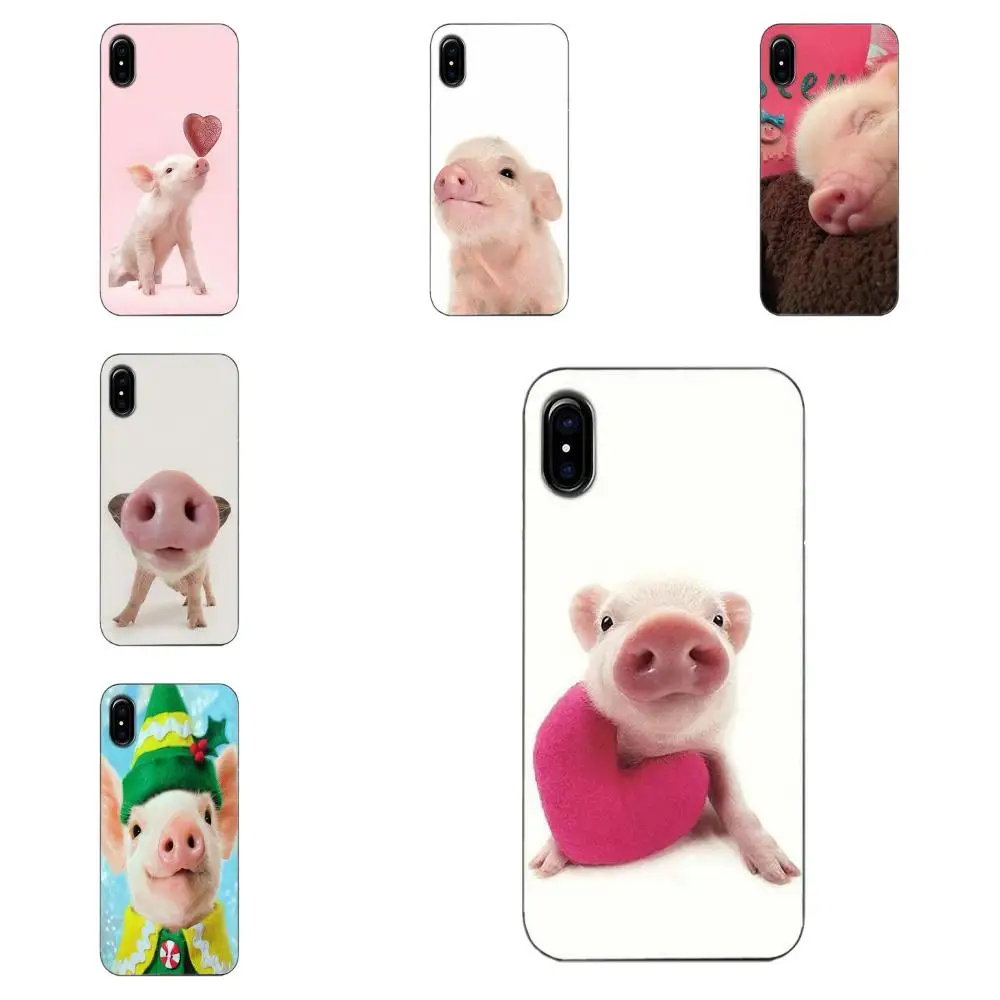 Забавный милый чехол из ТПУ с милой Свинкой для Xiaomi Redmi 5 4A 3 3S Pro Mi4 Mi4i Mi5 Mi5S Mi Max Mix 2 Note