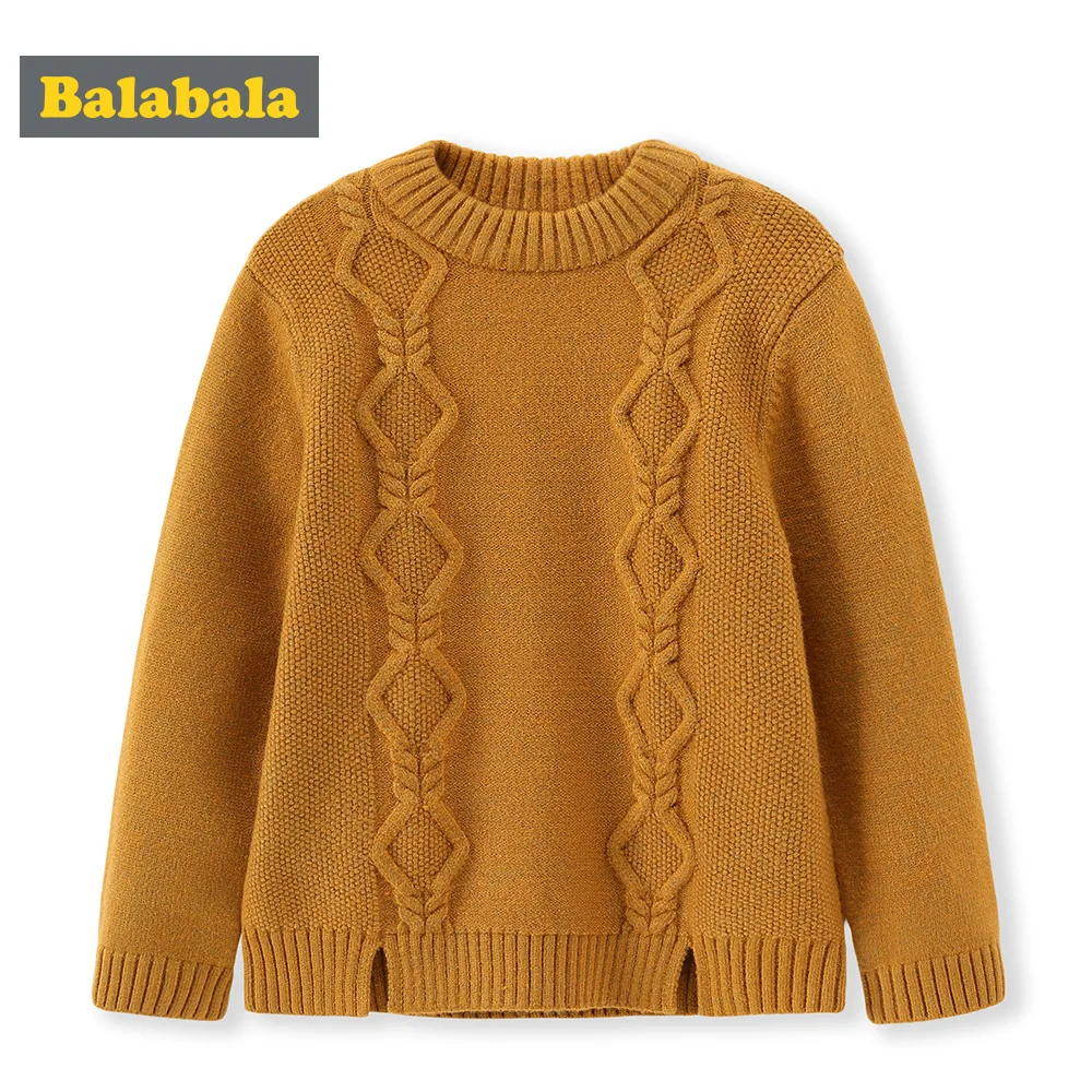 Balabala/Детский свитер Модные детские зимние вязаные кардиганы Свитер для девочек и