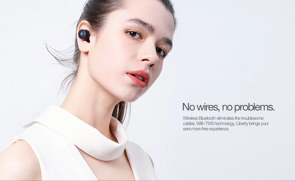 Беспроводные наушники NILLKIN TWS 5,0, Bluetooth, IPX4, водонепроницаемые Bluetooth наушники, 3D стерео беспроводные наушники, двойной микрофон