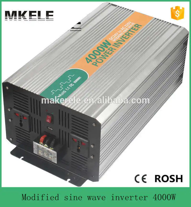 MKM4000 242G питания ярко инвертор пик 8000 Вт 4000 Модифицированная синусоида Off сетки