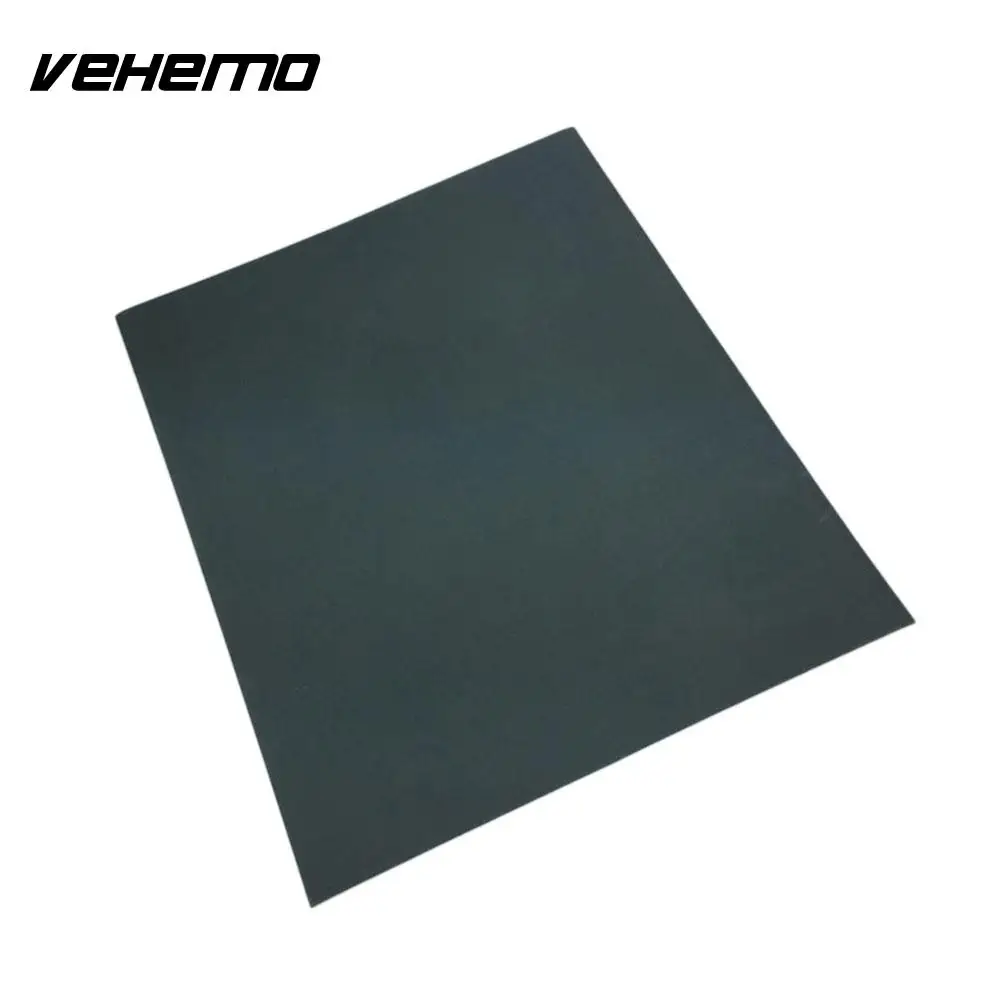 VEHEMO 10 шт. 230x280 мм Автомобильный экран для ухода за автомобилем, наждачная бумага, автомобильная наждачная бумага, приложения для влажной или сухой лист наждачной бумаги