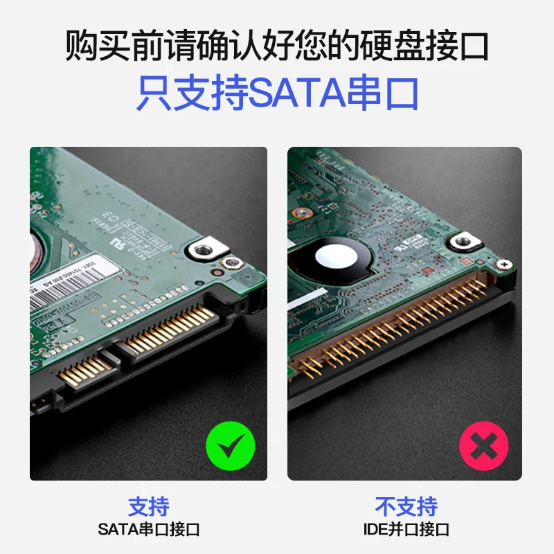 Чь 2 5 дюйма 2139U3 Прозрачный чехол для жесткого диска usb|Корпус диска| |