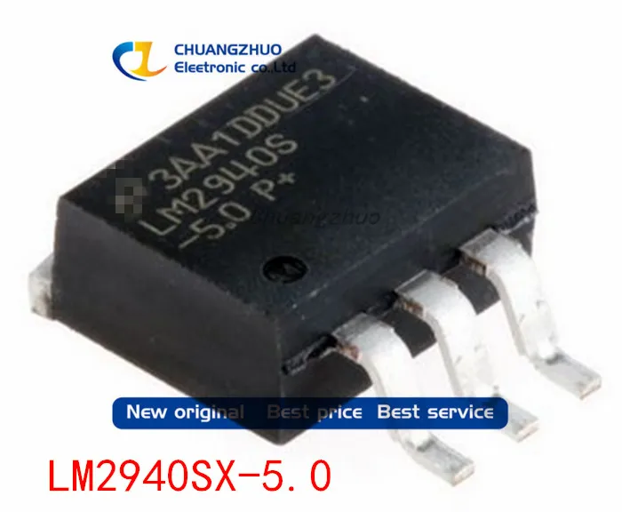 

10PCS New original authentic LM2940-5.0 LM2940S-5.0 TO263 regulator