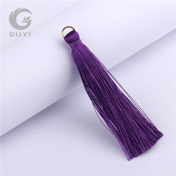 Color No.8 10 шт./лот 20 цветов кисточки DIY полиэстер кисточки 7 см кисточки для ювелирных изделий серьги аксессуары - Цвет: Color No.8