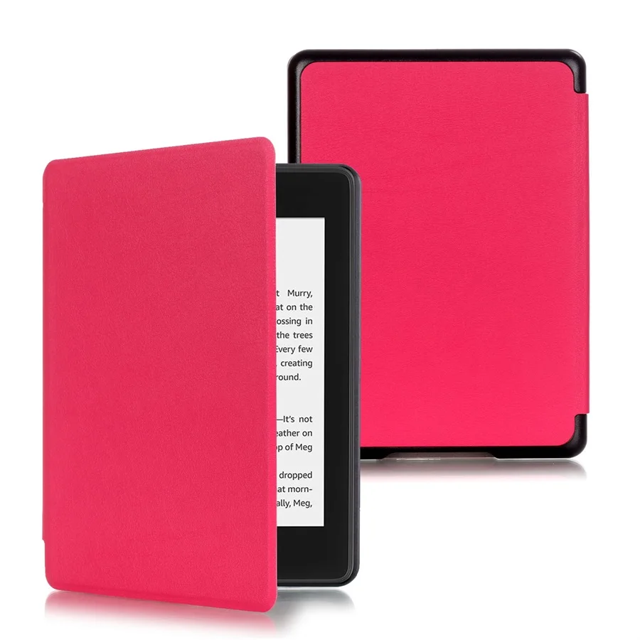 Rose Магнитный смарт-чехол для Amazon, Kindle Paperwhite, чехол для Kindle Paperwhite 4, чехол 10го поколения - Цвет: Rose