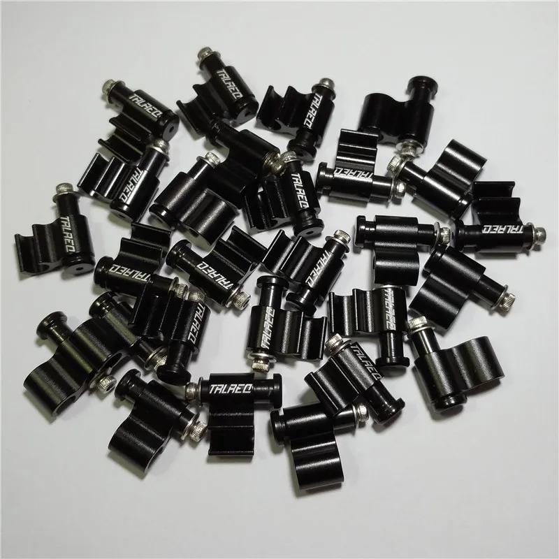 

10Sets MTB Bike Conversion Frame Over Line Clamp Trap Adapter Clip for Oil Tube
