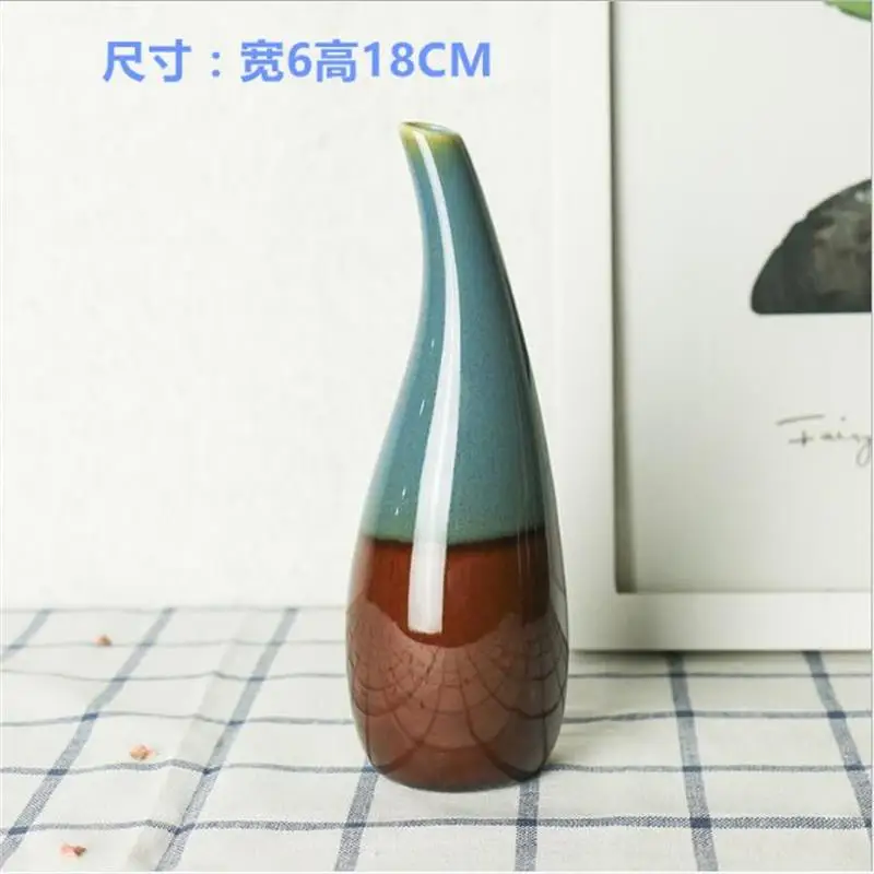 Керамическая ваза ремесла креативное украшение дома ювелирные изделия цветок
