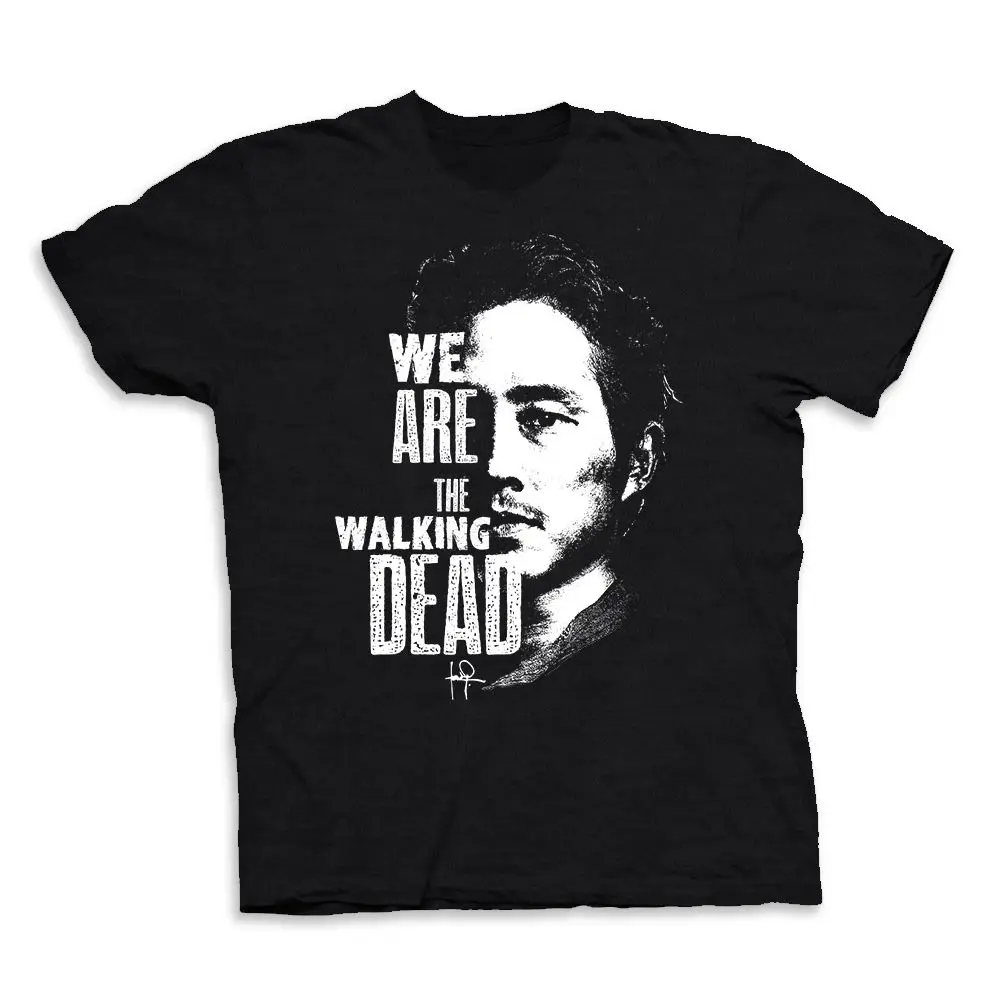 Новое поступление 2019 Мужская футболка с надписью We Are The Walking Dead Glenn Rhee Men'S крутые