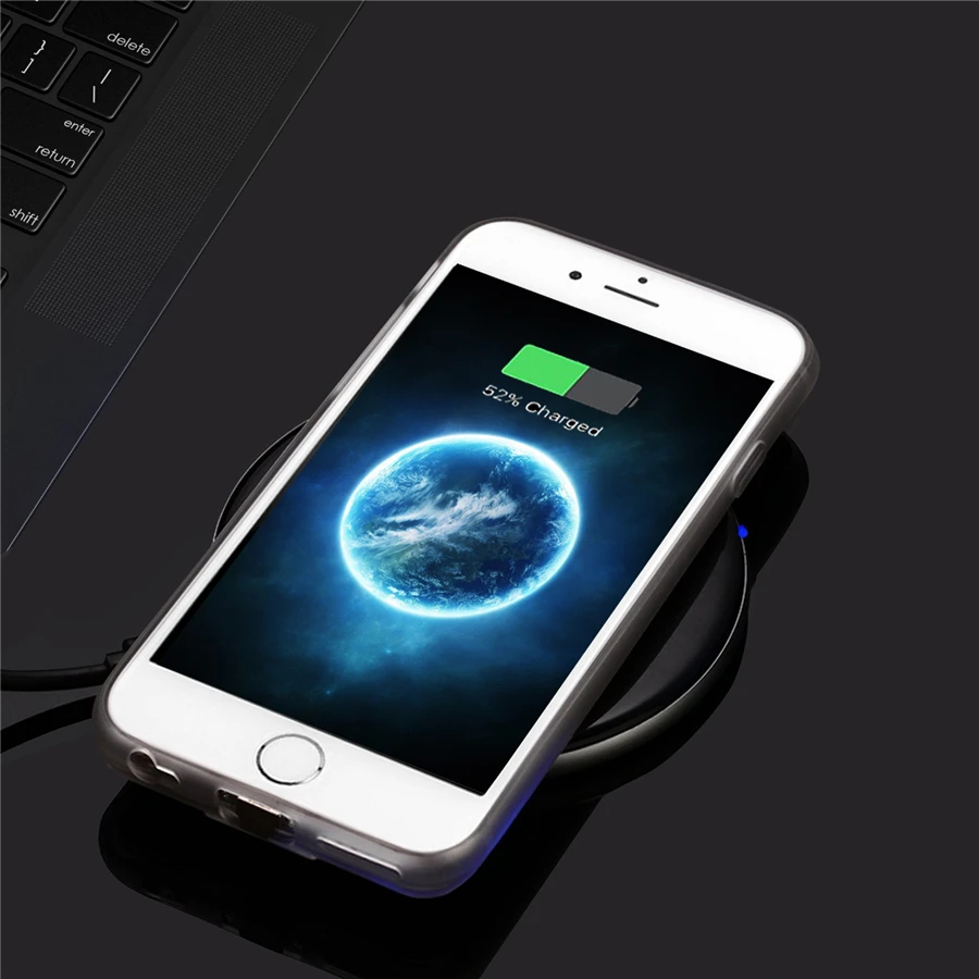 CHOETECH Qi беспроводной приемник зарядного устройства для iPhone 7/7 Plus/6 6plus