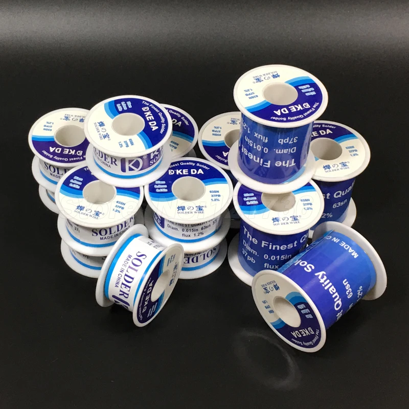 

KD solder stick 0.5mm Solder Wire Welding wire Tin wire 63Sn 37pb Melt Rosin Core Solder