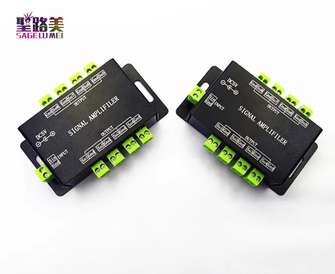 DC5V 12V усилитель сигнала через SPI выходной сигнал Symphony 8 управление группа для